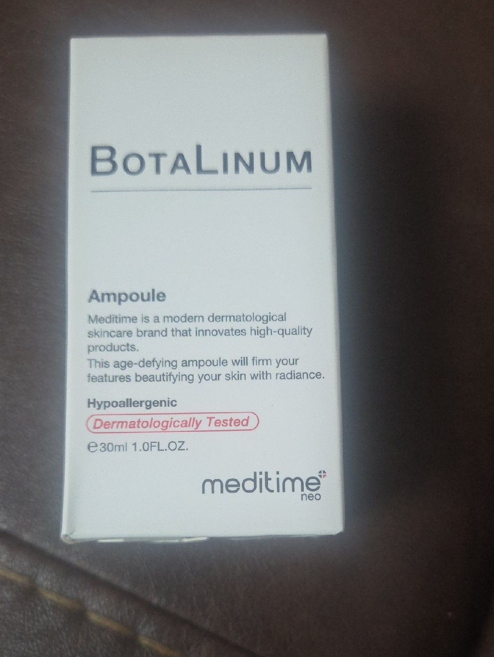 MEDITIME Botalinum Ampoule 30ml – Korean Skincare Anti Aging